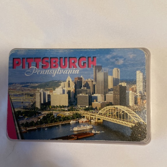 Pittsburgh Pennsylvania Playing Cards - Picture 1 of 6